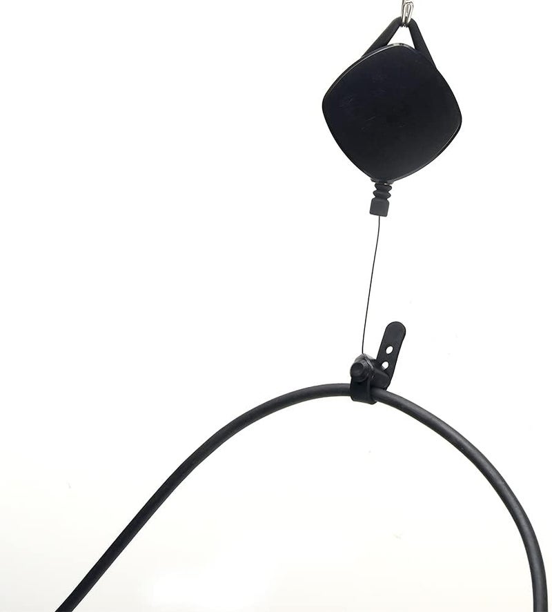NOWHYX VR Cable Management, 3pcs Retractable Ceiling Suspensio-n VR Cable Hook 360° Rotable V R Accessories Cabl-e with Hooks for Oculu-s/Rift S/Viv-e/Ps V-r - Image 4